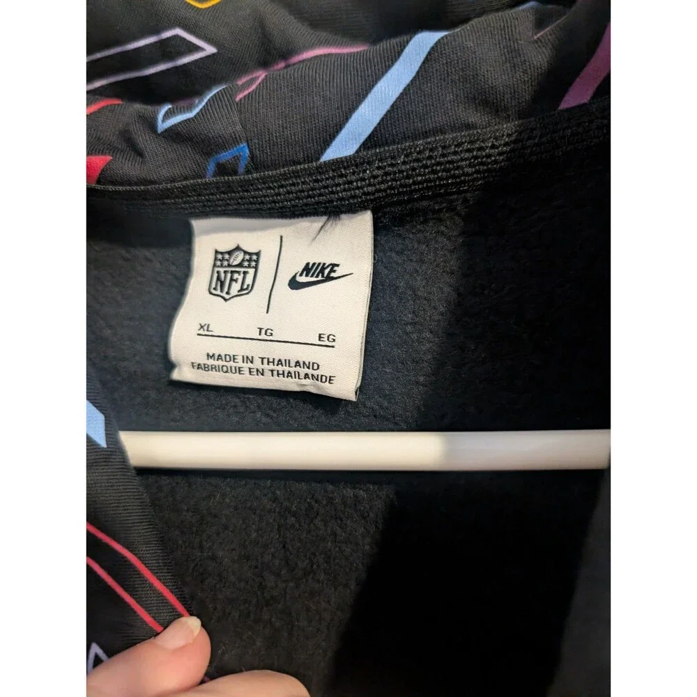 NWOT Minnesota Vikings XL Nike NFL Crucial Catch Pullover Hoodie Sweatshirt Men
